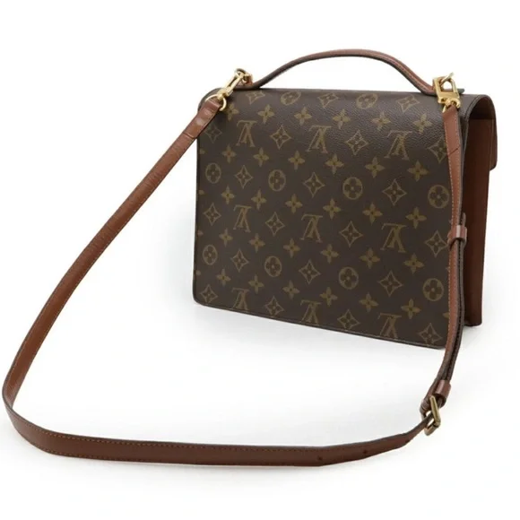 Louis Vuitton Monogram Monceau 28 - vintage - Picture 3 of 10